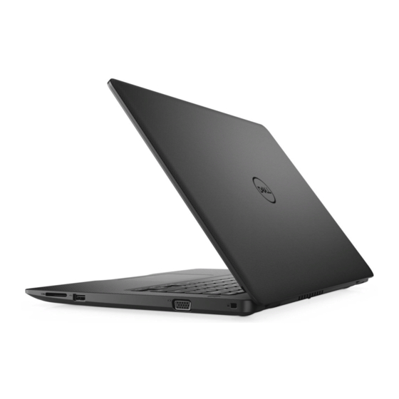 Dell Vostro 3481 Guía De Configuración Y Especificaciones