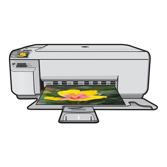 HP Photosmart C4500 All-in-One Serie Manual De Instrucciones