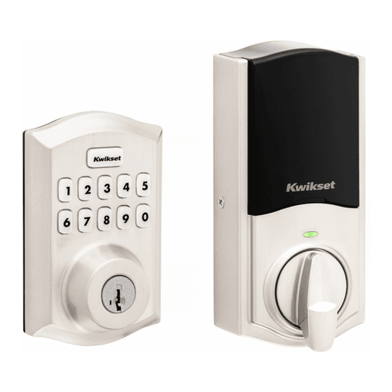 Kwikset HomeConnect 620 Guía De Instalación Y Usuario