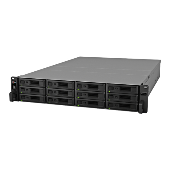 Synology RackStation RS3617xs+ Guía De Instalación Del Hardware