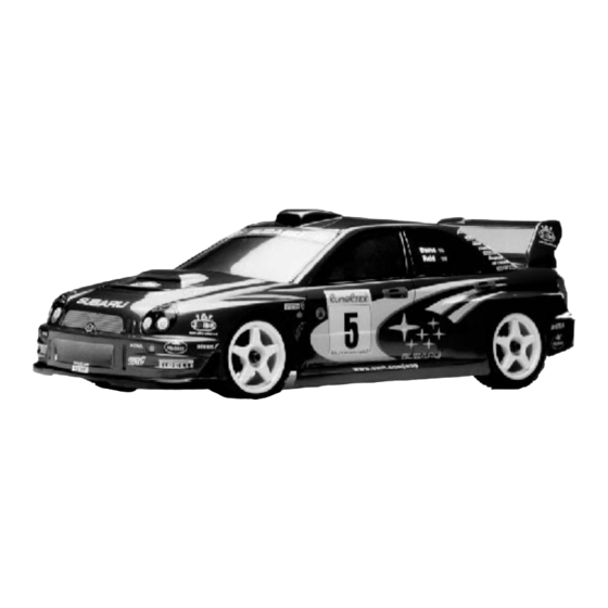 Kyosho PureTen EP ALPHA 2 4WD SUBARU IMPREZA WRC Manuales