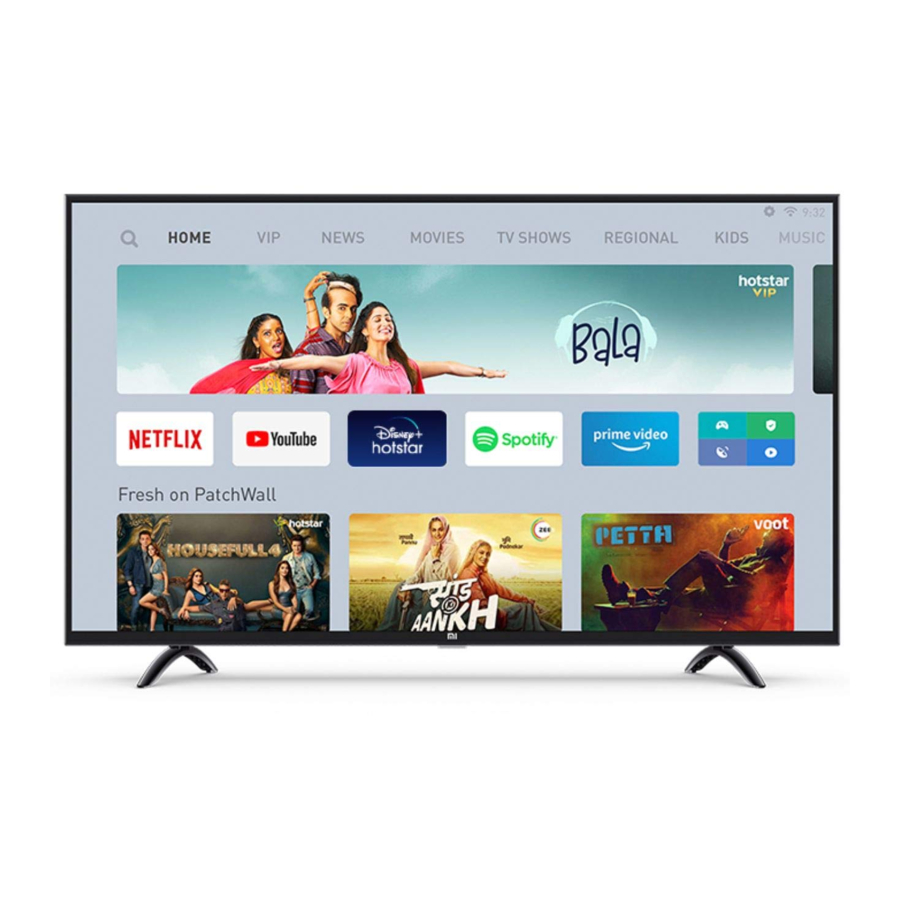 Manual del Smart TV Xiaomi Mi LED TV 4X PRO 55