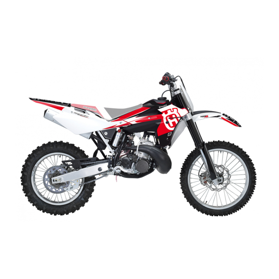 Husqvarna WR 250 2006 Manuales