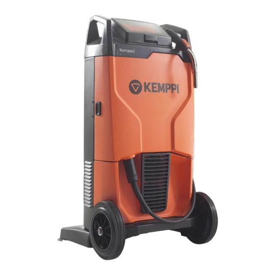 Kemppi Kempact 251R Guía Rápida