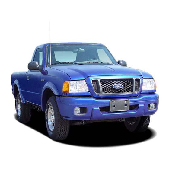 Ford RANGER 2005 Manuales