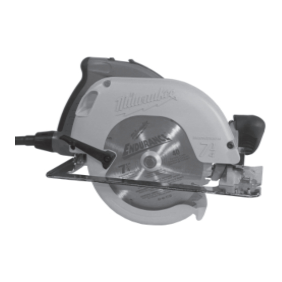 Milwaukee 6390 Manual Del Operador