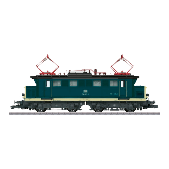 marklin BR 144 Manual Del Usuario