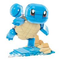 Mega POKEMON SQUIRTLE CARAPUCE-SCHIGGY HJP96 Instrucciones De Montaje