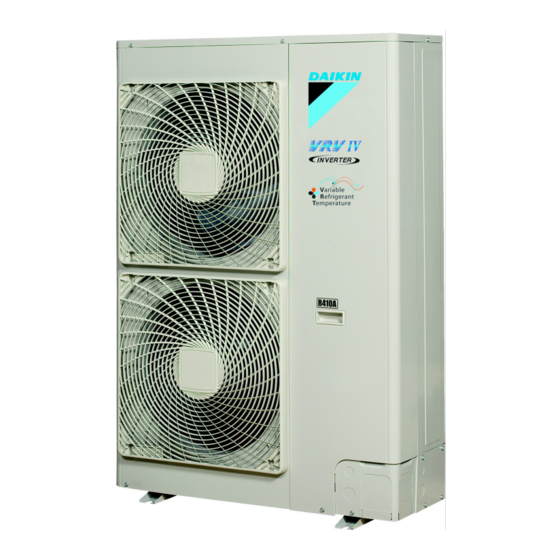 Daikin VRV IV-S RXYSQ4T7V1B Guía De Referencia Para El Instalador Y El Usuario Final