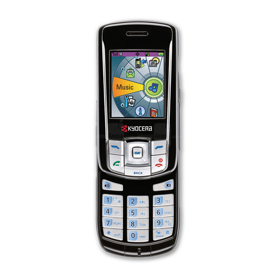 Kyocera Slider Remix KX5 Guia Del Usuario