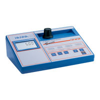 Hanna Instruments HI 83225 Manual De Instrucciones