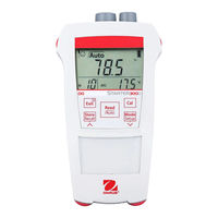 OHAUS STARTER 300D Manual De Instrucciones