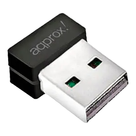 aqprox Nano USB Wireless APPUSB150NAV2 Guía De Usario