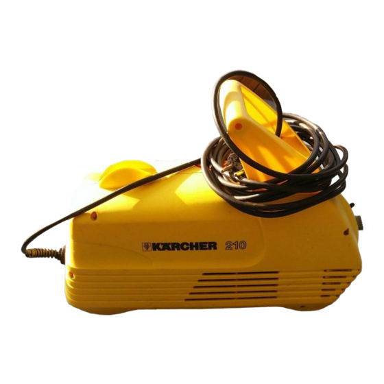 Kärcher 210 plus Manual De Instrucciones