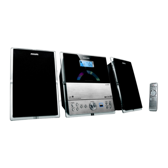 Philips MCM279 Guía De Utilización Rápida