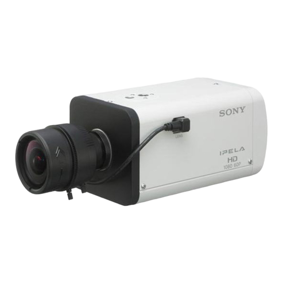 Sony SNC-VB635 Guia Del Usuario