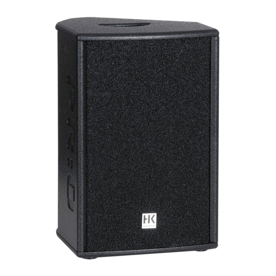 HK Audio PREMIUM PR:O Serie Manual Del Usuario