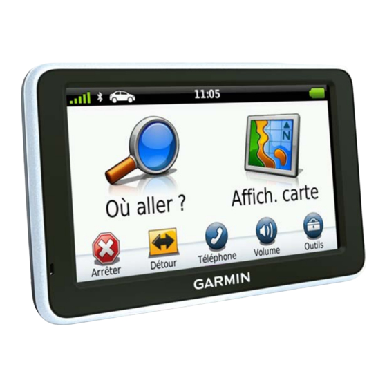 Garmin nüvi 2200 Serie Guia De Inicio Rapido
