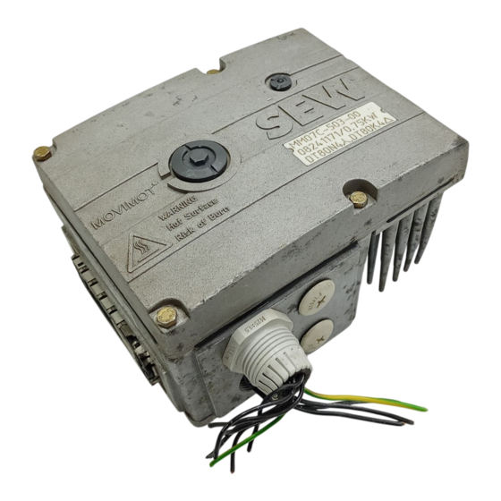 Sew Eurodrive Movimot Anexo A Instrucciones De Funcionamiento