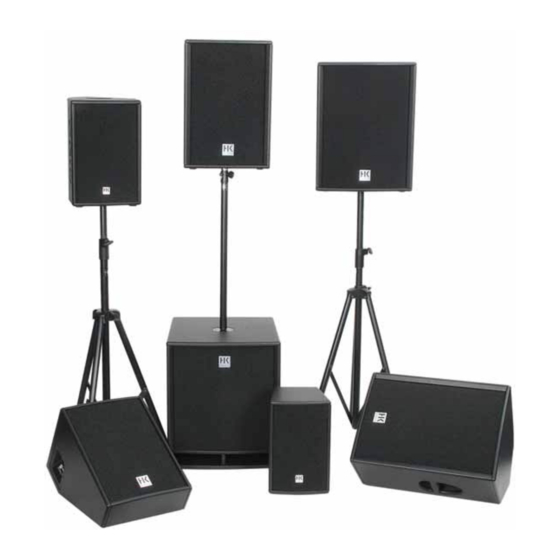 HK Audio PREMIUM PR:O Serie Manual De Instrucciones