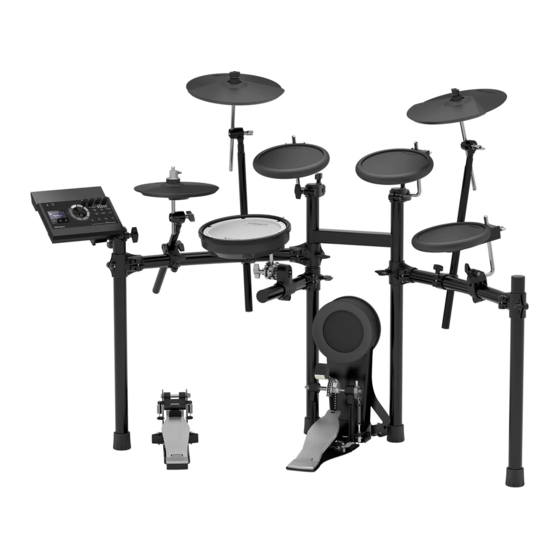 Roland V-Drums TD-17K Guia De Instalacion