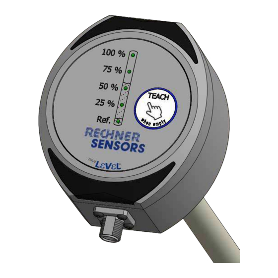 Rechner Sensors TRUELeVeL Serie Manual De Instrucciones