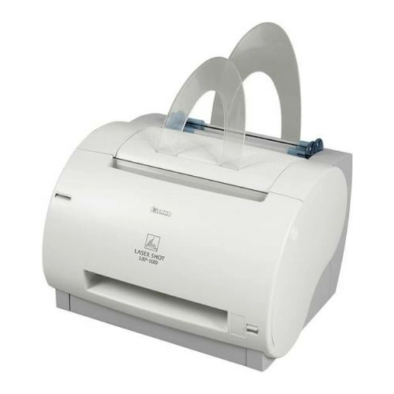 Canon Laser Shot LBP-1120 Manual Del Usuario