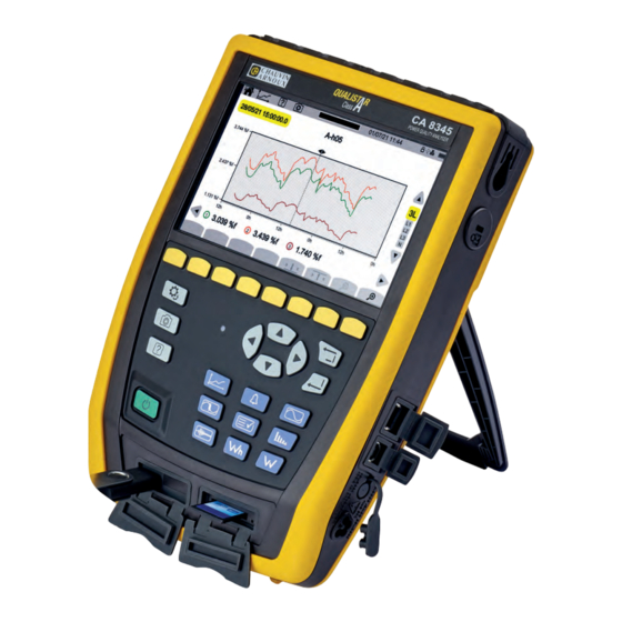 Chauvin Arnoux CA 8345 Manual De Instrucciones