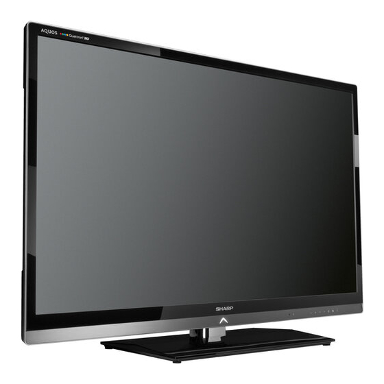 Sharp LC-60LE830E Manual Del Usuario
