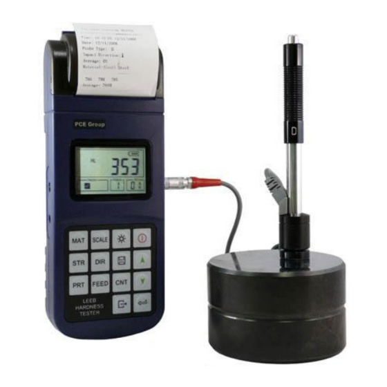 PCE Instruments PCE-2800 Instrucciones De Uso