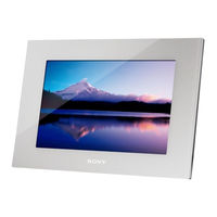 Sony S-Frame DPF-XR100 Manual De Instrucciones