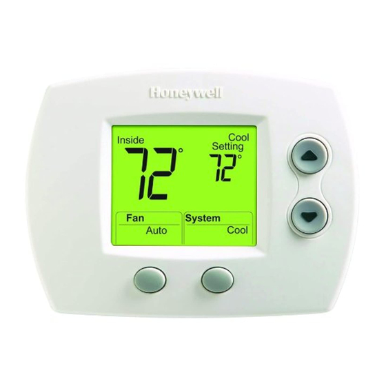 Honeywell TH5110D Instrucciones De Operación
