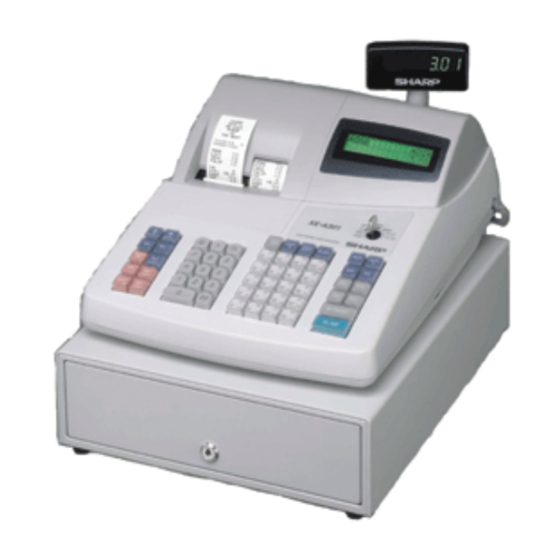 Sharp XE-A301 Guia De Inicio Rapido