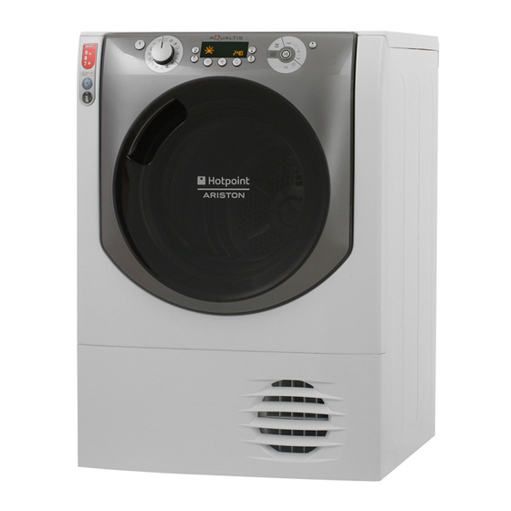 Hotpoint Ariston AQUALTIS AQC9 BF7 Manuales