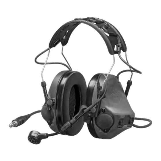 3M PELTOR ComTac VIII Headset Manual Del Usuario