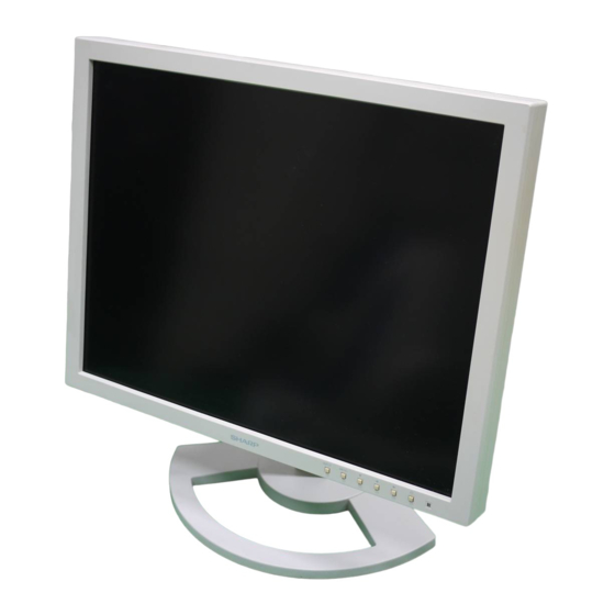 Sharp LL-T2020 Manual De Funcionamiento