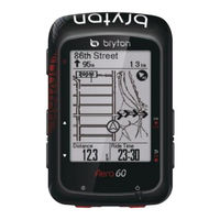Bryton Aero 60 Manual Del Usuario
