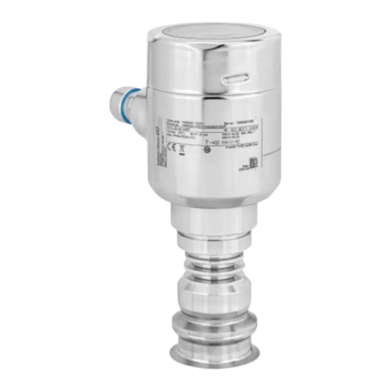Endress+Hauser Micropilot FMR63B HART Información Técnica