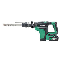 HIKOKI DH36DMA Instrucciones De Manejo
