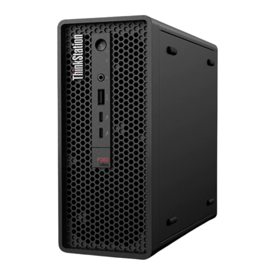 Lenovo ThinkStation P360 Ultra Guia Del Usuario