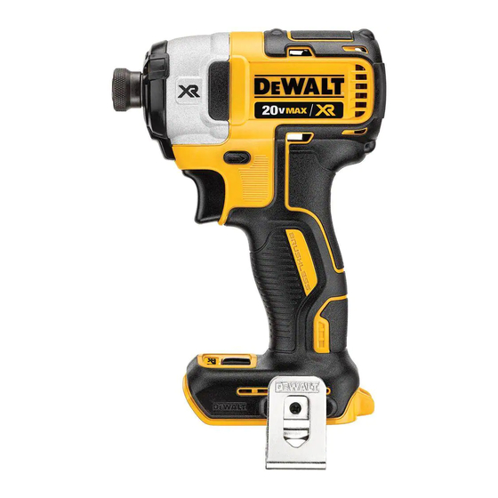 DeWalt DCF887B Manual De Instrucciones