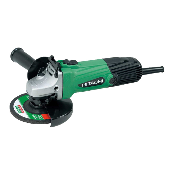 Hitachi Koki G13SS Instrucciones De Manejo