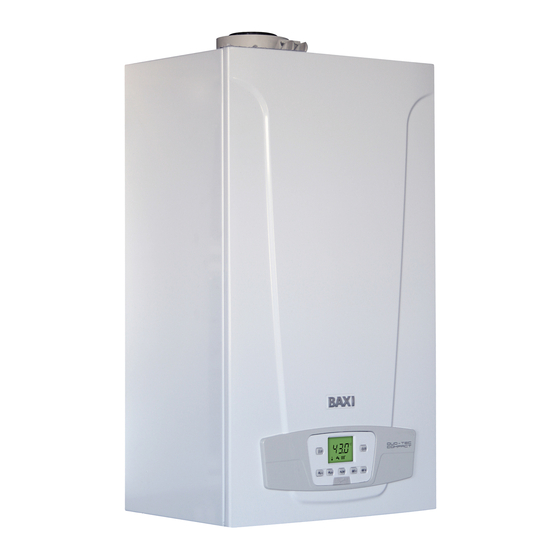 Baxi DUO-TEC COMPACT Manual De Uso Destinado Al Usuario Y Al Instalador