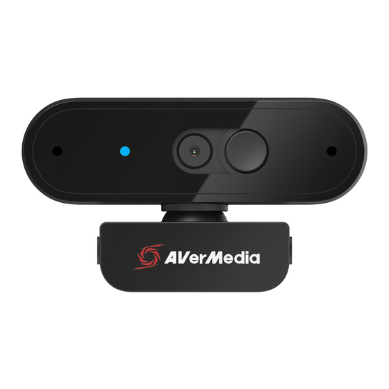 Avermedia Live Streamer CAM 310P Manuales