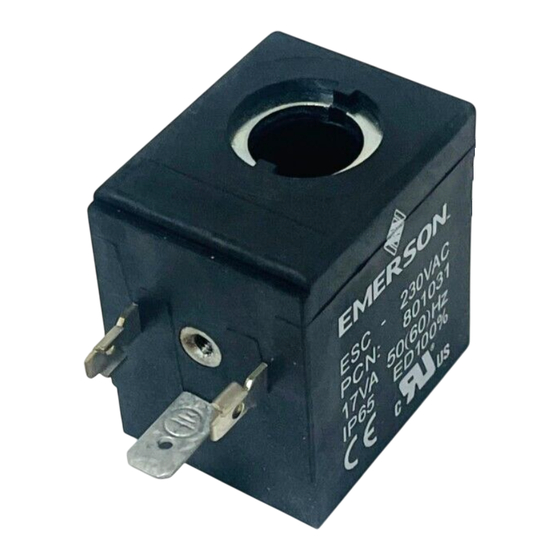 Emerson ALCO CONTROLS ESC Serie Manual De Instrucciones