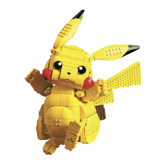 Mega Construx POKEMON FVK81 Manual De Instrucciones
