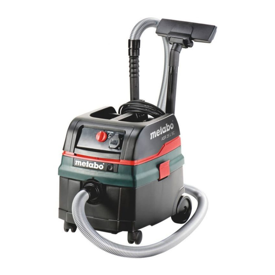 Metabo ASR 25 L SC Manual De Instrucciones