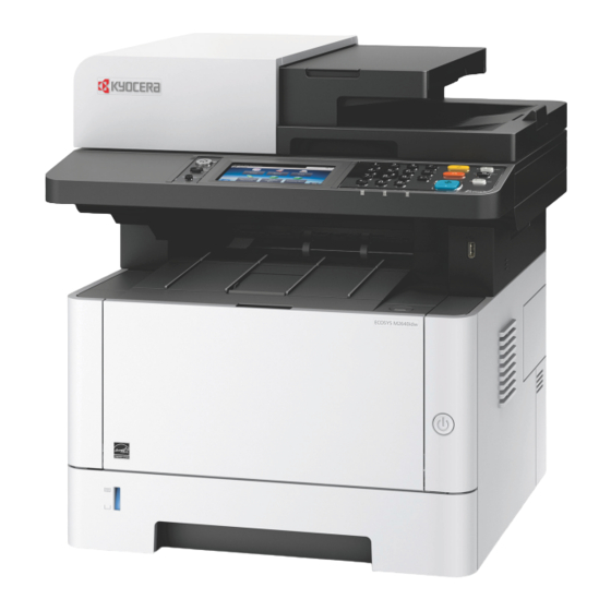 Kyocera ECOSYS M2735dw Manual Del Usuario