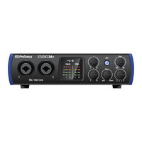 PRESONUS Studio 24c Manual Del Usuario