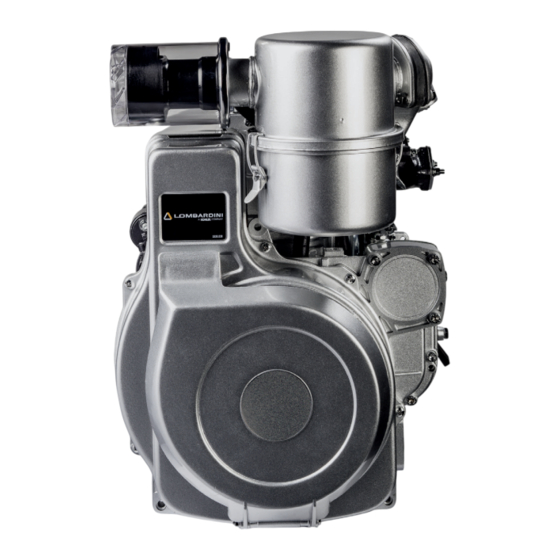 Kohler Lombardini 9 LD 625-2 Manual De Uso Y Mantenimiento